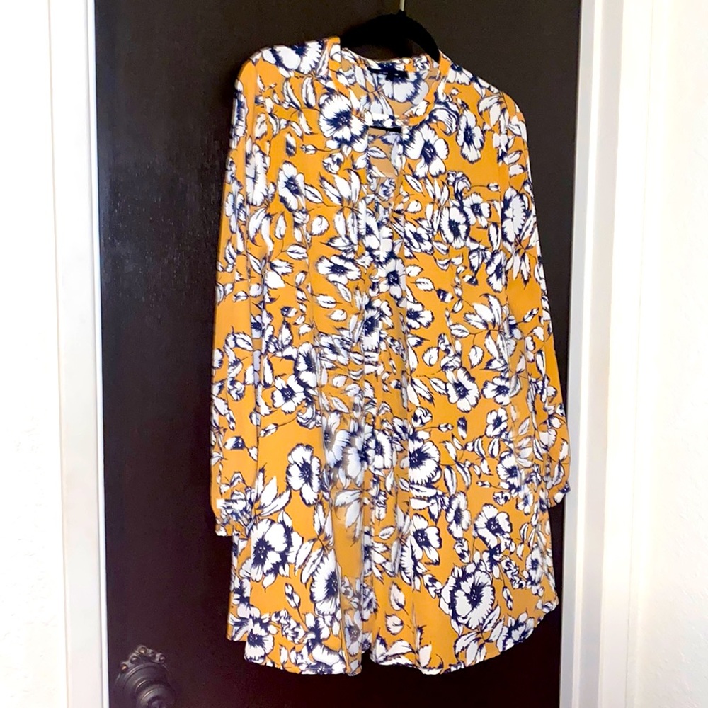 Oliviaceous Floral Mini Dress - M